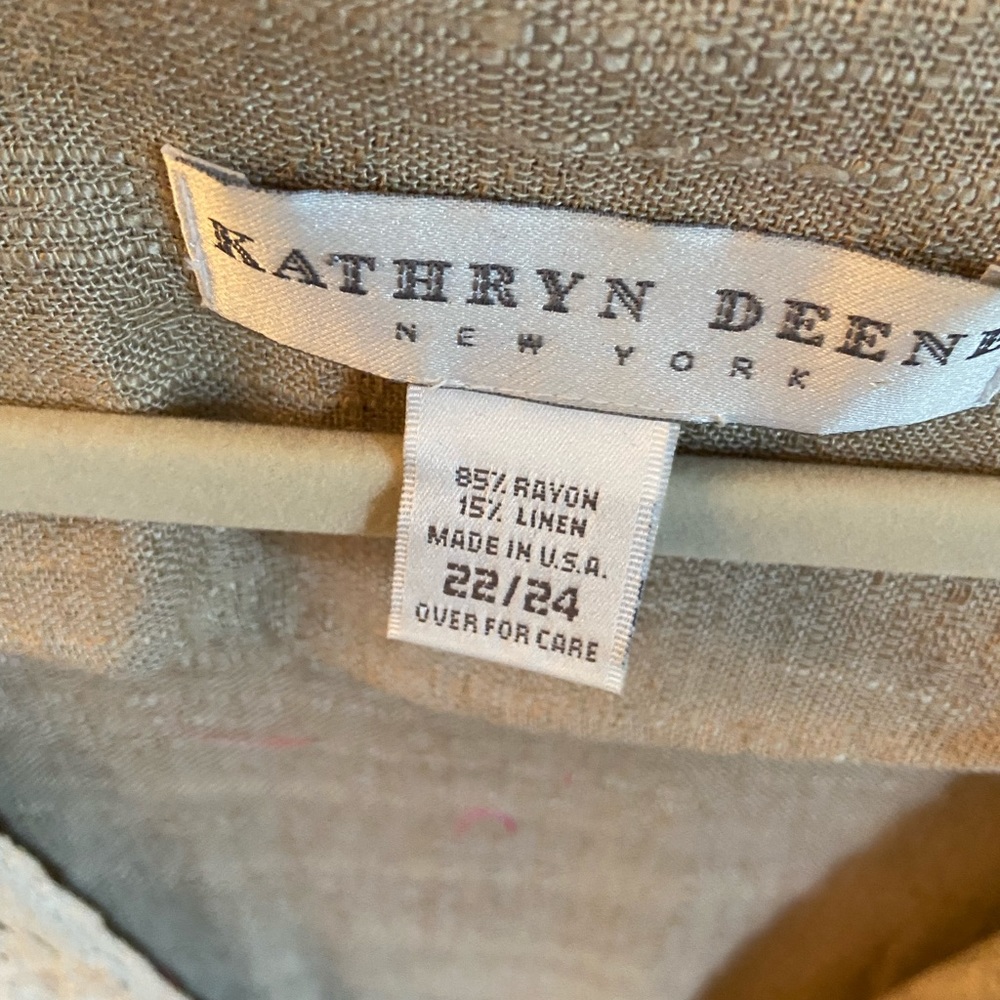 Katherine Dean Linen Blazer